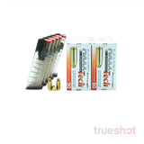 BUNDLE DEAL: 5 Clear 17 Round ETS P320 Magazines and 500 Rounds of Ammo