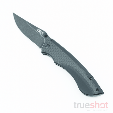 CRKT - Burnout - Black - G-10 Carbon Fiber - 8cr13MoV - 3.625"