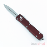 Microtech OTF Auto Knife, Maroon