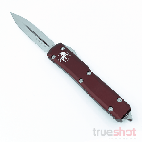 Microtech OTF Auto Knife, Maroon