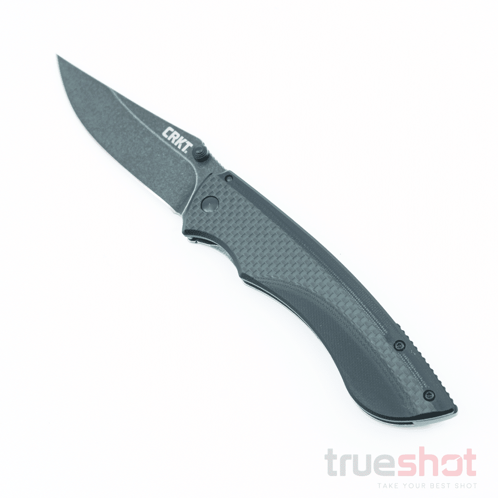 CRKT - Burnout - Black - G-10 Carbon Fiber - 8cr13MoV - 3.625"
