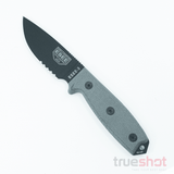 ESEE Knives - ESEE-3SM - Modified Pommel Knife Serrated - 1095 - 3.88"
