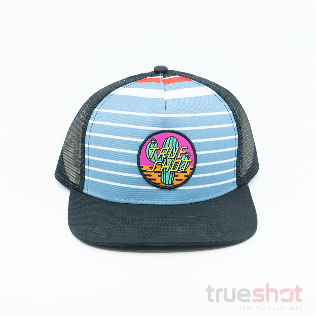 Trueshot Flat Cap Blue with Cactus Patch