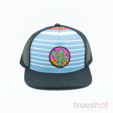 Trueshot Flat Cap Blue with Cactus Patch