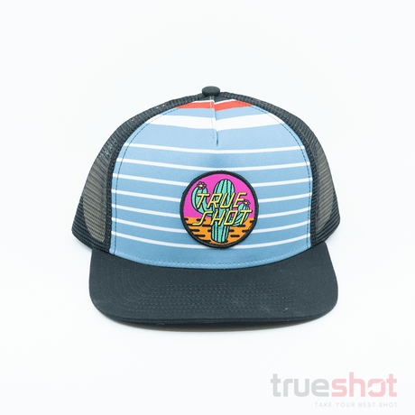 Trueshot Flat Cap Blue with Cactus Patch