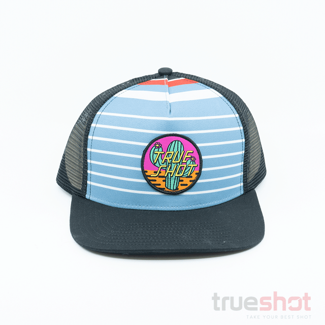 Trueshot Flat Cap Blue with Cactus Patch