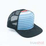 Trueshot Flat Cap Blue