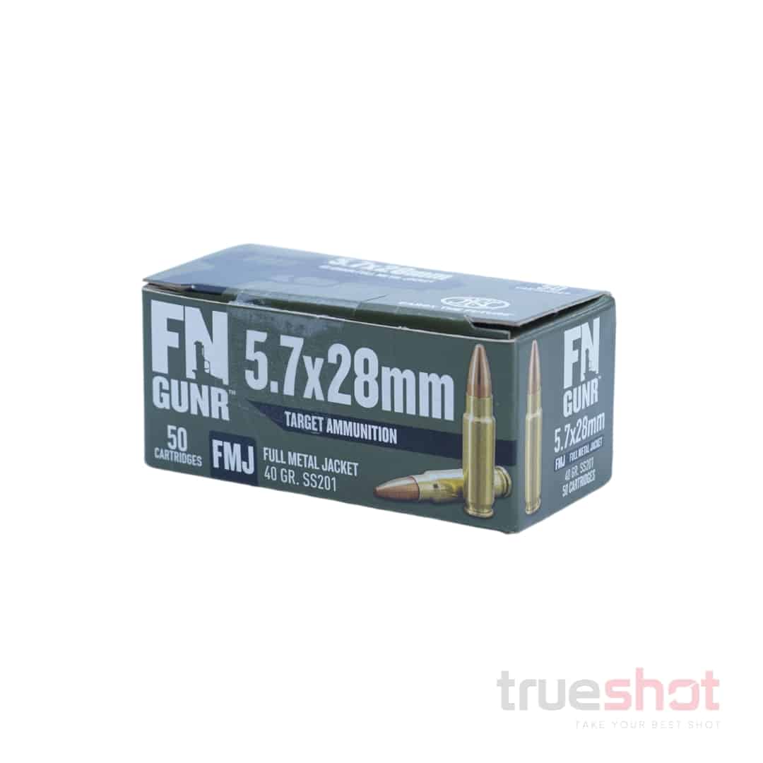 FN - GUNR - 5.7x28mm - 40 Grain - FMJ – True Shot Ammo