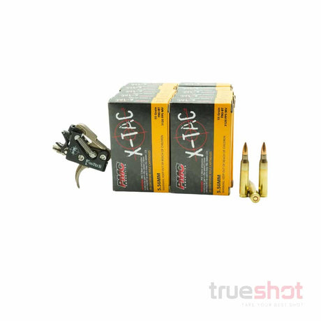 BUNDLE DEAL: Fostech Echo-II Drop In Binary AR-15 Trigger and 200 Rounds of Ammo