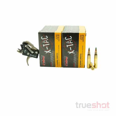 BUNDLE DEAL: Fostech Echo-II Drop In Binary AR-15 Trigger and 200 Rounds of Ammo