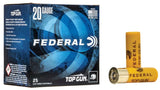 Federal - Game Load - 20 Gauge - #8 Shot - 2.75'' - 7/8 Oz. - 1210 FPS - 250 Rounds