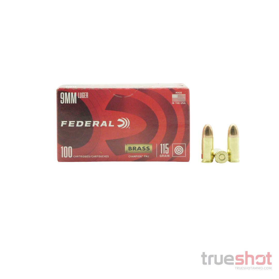 Federal - Champion - 9mm - 115 Grain - FMJ