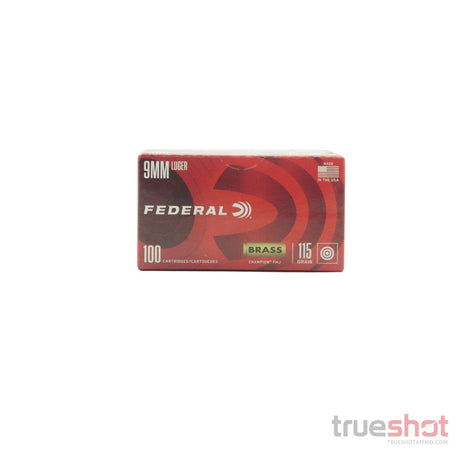 Federal - Champion - 9mm - 115 Grain - FMJ