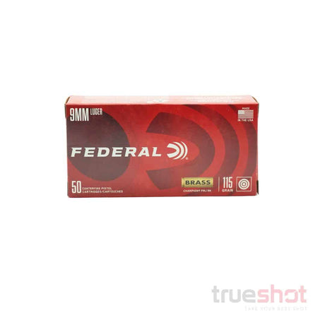 Federal - Champion Training - 9mm - 115 Grain - FMJ