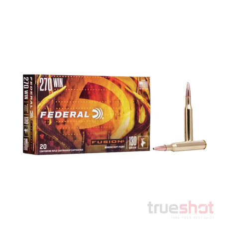 Federal Fusion 270 Win, 130 Grain, Fusion SP