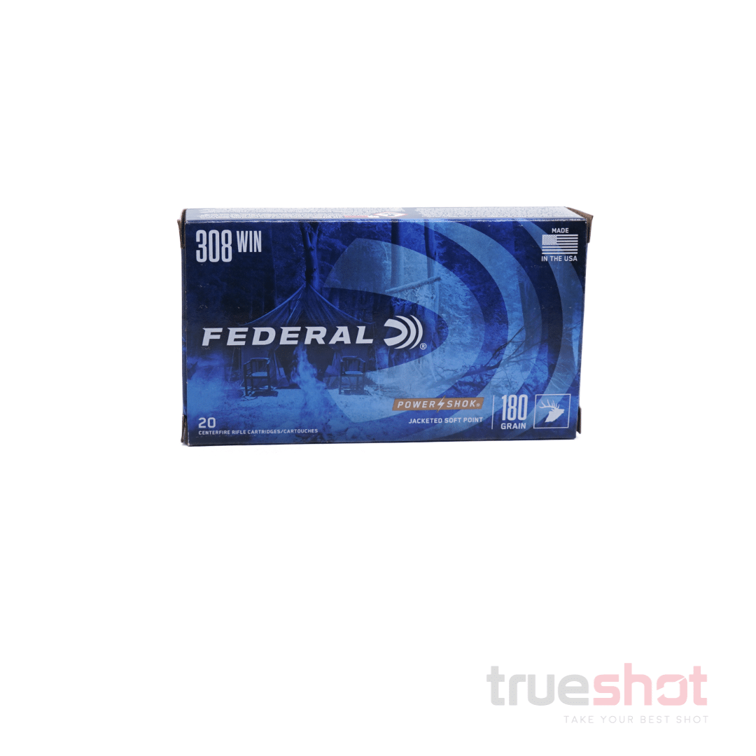 Federal - Power-Shok - 308 Win - 180 Grain - SP
