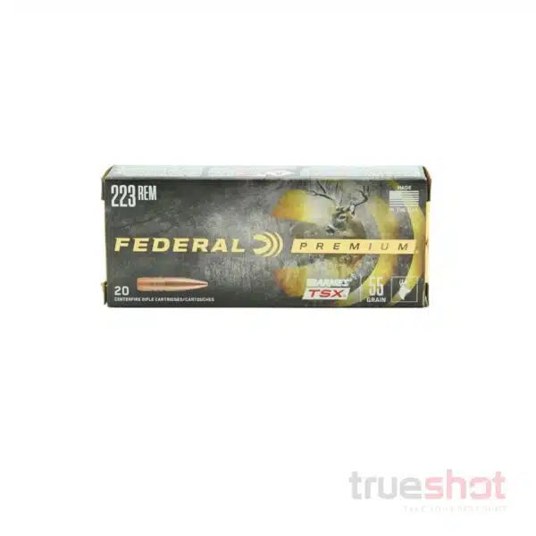 Federal - Premium - 223 Rem - 55 Grain - Barnes TSX
