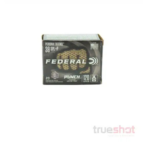 Federal - Premium Punch - 38 Special +P - 120 Grain - JHP