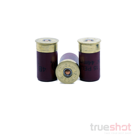 Federal - Shorty Shotshells - 12 Gauge - #4 Buck Shot - 1-3/4'' - 15 Pellet - 1200 FPS