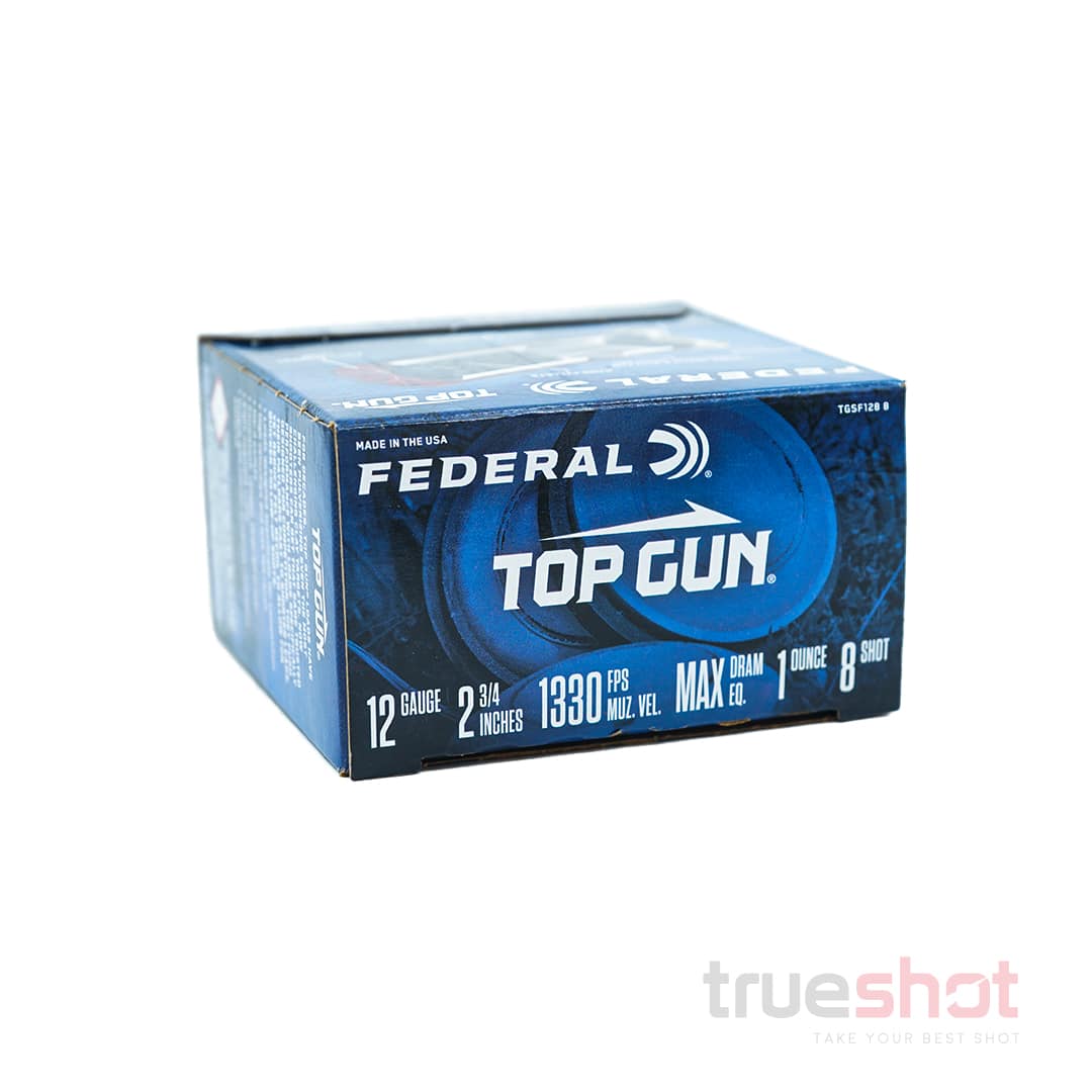 Federal Top Gun 12 Gauge 2 3/4 1330 FPS 1 oz 8 Shot