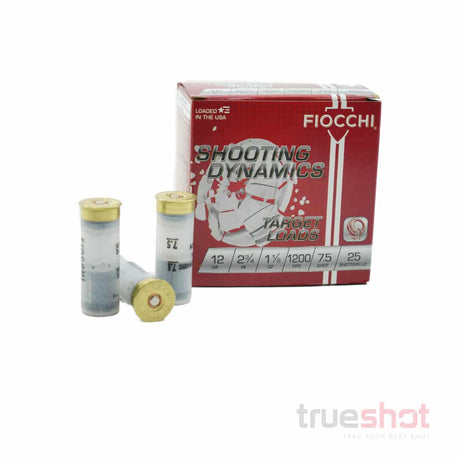 Fiocchi-12GA-#7.5 SHOT-2 3:4-1 1:8 OZ-1250 FPS
