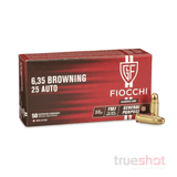 Fiocchi - 25 Auto - 50 Grain - FMJ