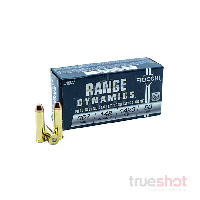 Fiocchi 357 Magnum, 142 Grain, FMJTC