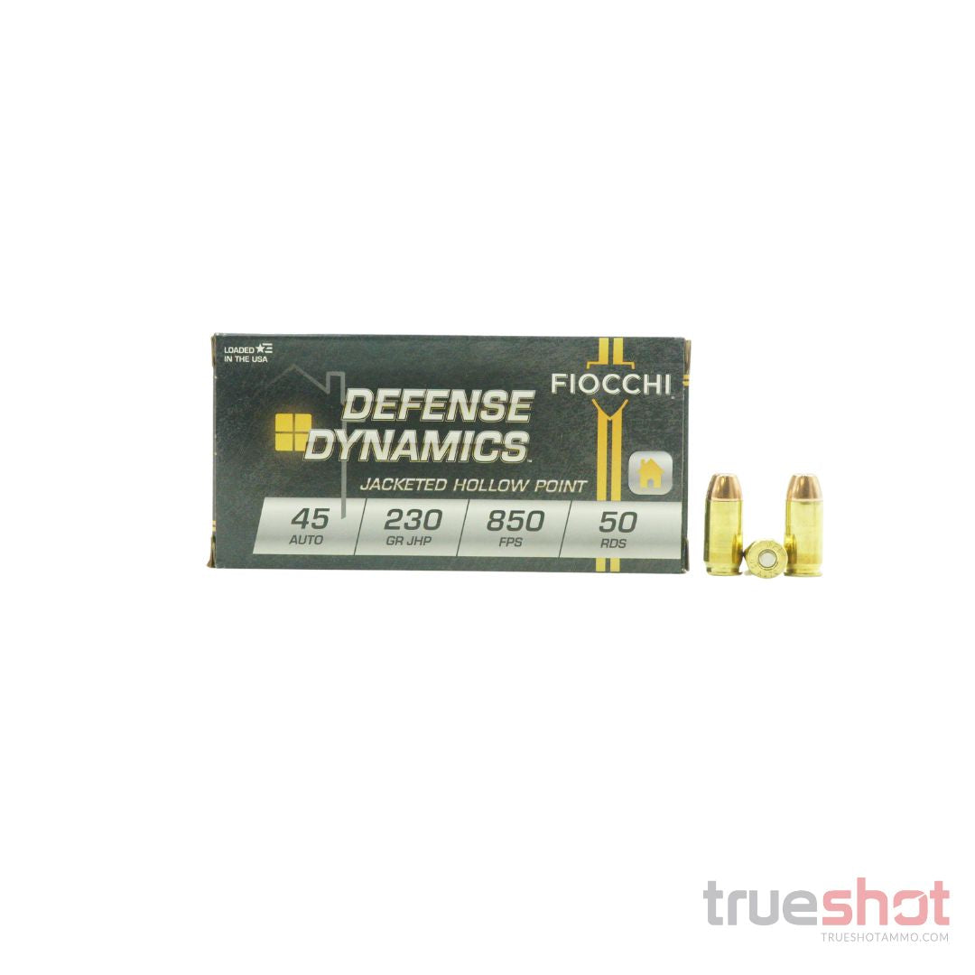 Fiocchi - 45 ACP - 230 Grain - JHP