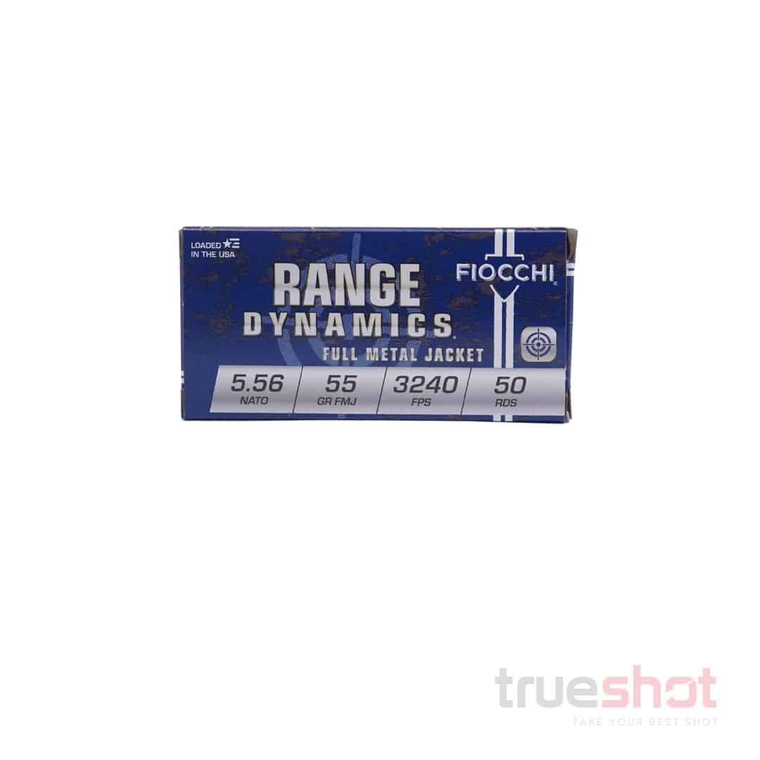 Fiocchi - Range Dynamics - 5.56x45mm - 55 Grain - FMJ