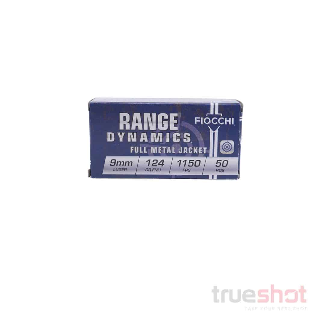Fiocchi - Range Dynamics - 9mm - 124 Grain - FMJ