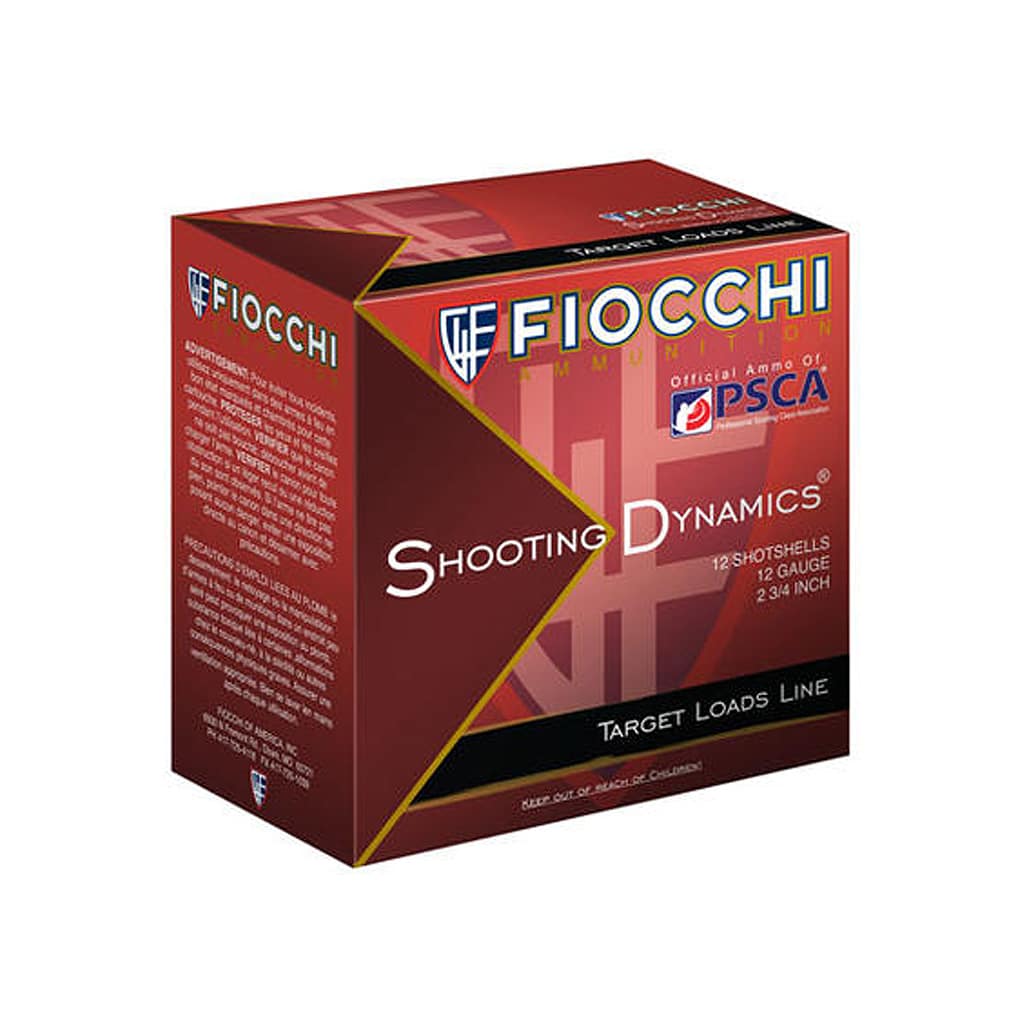 Fiocchi - Shooting Dynamics - 12 Gauge - #7.5 Shot - 2.75" - 1 oz. - 1200 FPS