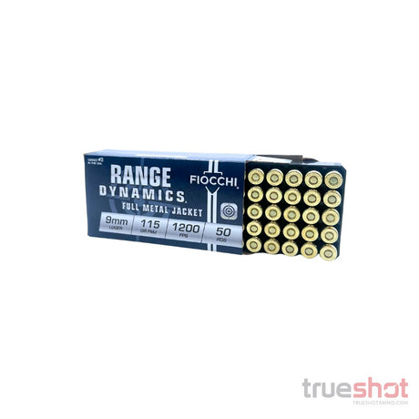 Fiocchi - Training Dynamics - 9mm - 115 Grain - FMJ