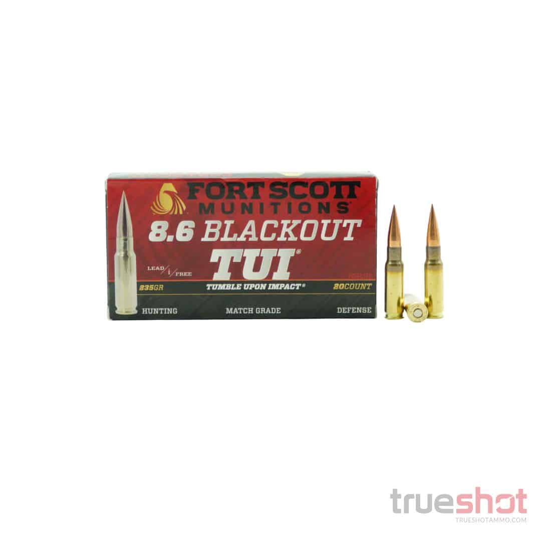 Fort Scott – 8.6 Blackout – 235 Grain – TUI