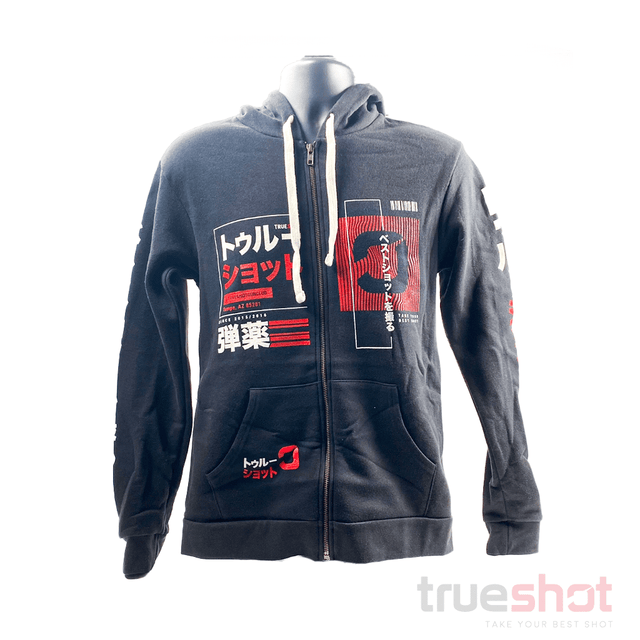 Trueshot Special Japanese Hoodie Front Zip Up