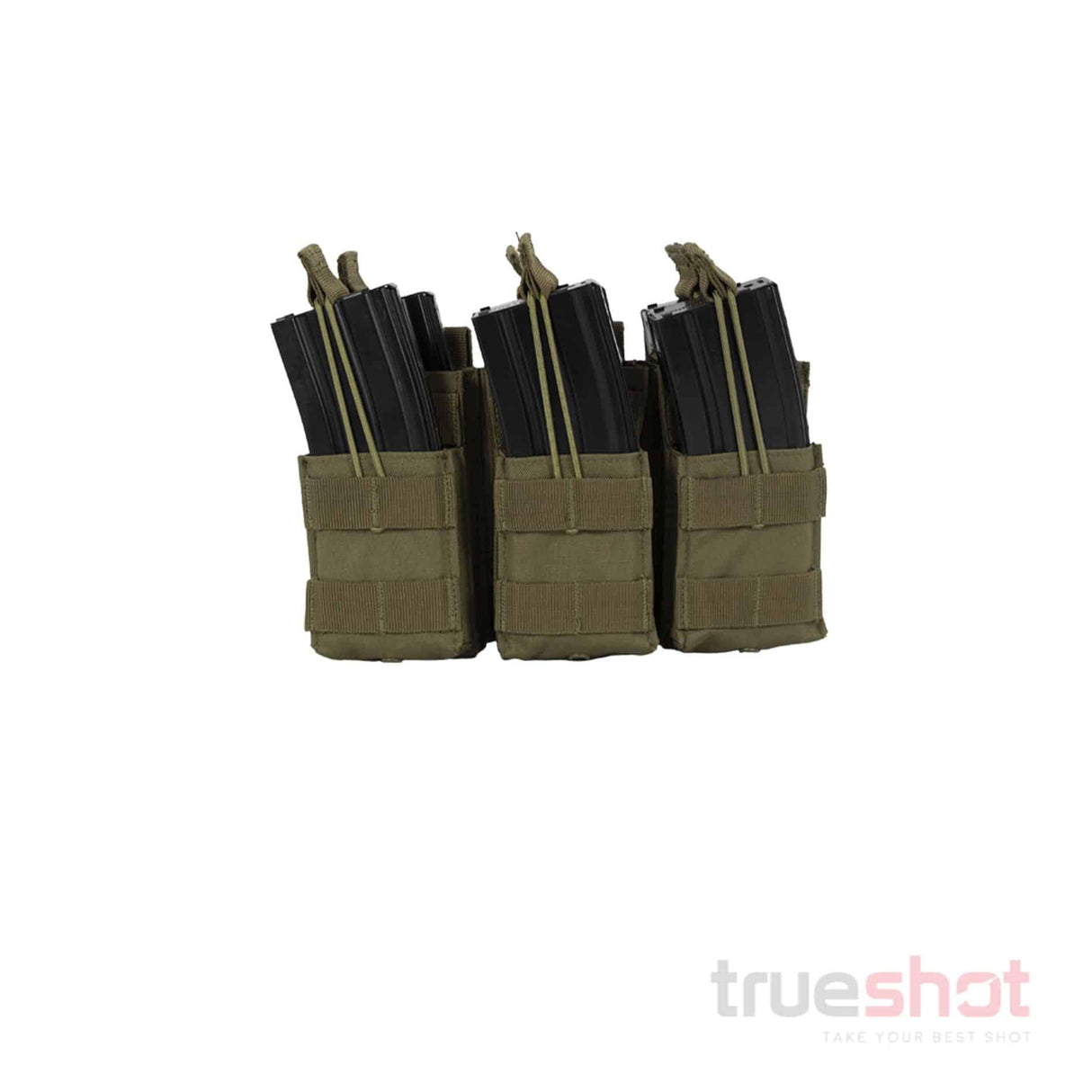 Full Forge Gear - Magazine Carrier - Green - Triple Magazine Pouch for Plate Carrier
