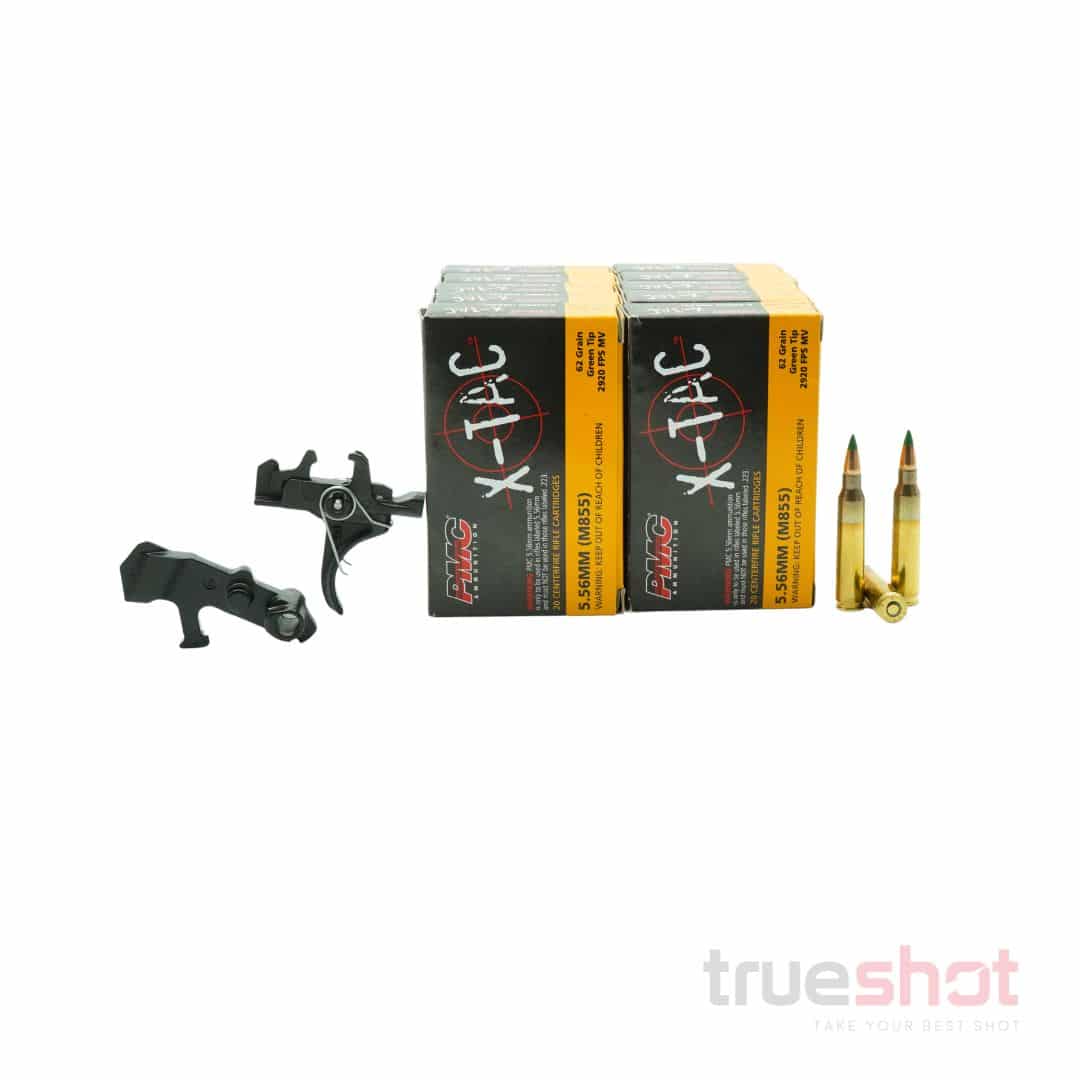 BUNDLE DEAL: Geissele Super Scar Trigger and 200 Rounds of 223/5.56 Am ...