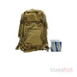 BUNDLE DEAL: Tan Glock Multipurpose Backpack and 500 Rounds of Ammo