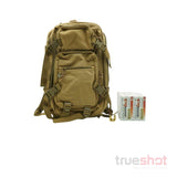BUNDLE DEAL: Tan Glock Multipurpose Backpack and 500 Rounds of Ammo