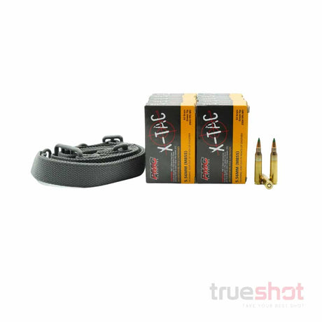 BUNDLE DEAL: Wolf Grey Blue Force Gear Vickers QD Rifle Sling and 200 Rounds of Ammo