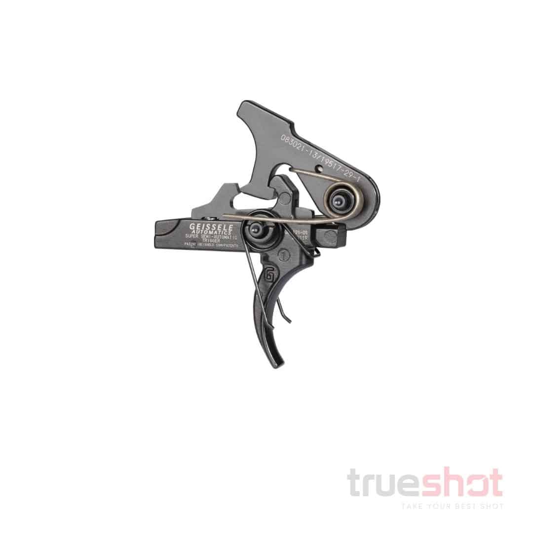 Geissele - Super Semi-Automatic (SSA) - 4 lb - 2 Stage - M4 Curved - Black - AR-15 Trigger