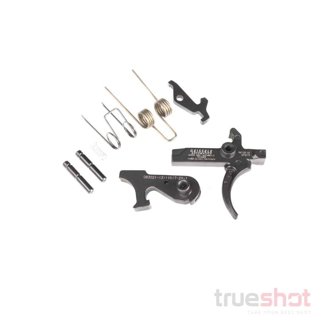 Geissele - Super Semi-Automatic Enhanced (SSA-E) - 3 lb - 2 Stage - M4 Curved - Black - AR-15 Trigger