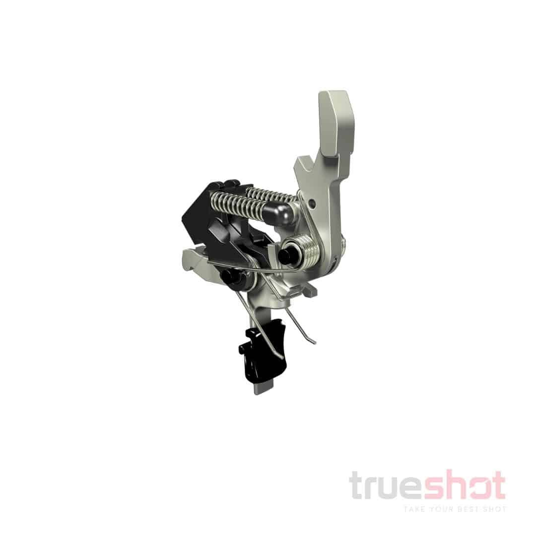HIPERFIRE - HIPERTOUCH ECLIPSE - 2.5/3.5 LBS - SINGLE STAGE - STRAIGHT - SILVER/BLACK - AR-15 TRIGGER