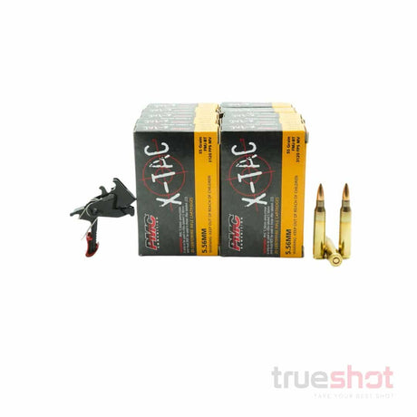 BUNDLE DEAL: Hiperfire Hipertouch Competition Single Stage Straight AR-15 Trigger and 200 Rounds of Ammo
