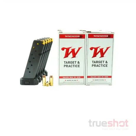 BUNDLE DEAL: 5 Black 10 Round Hi-Point 1095 Magazine and 500 Rounds of 10mm