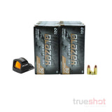BUNDLE DEAL: Holosun 507c X2 Red Dot Pistol Sight and 500 Rounds of Ammo