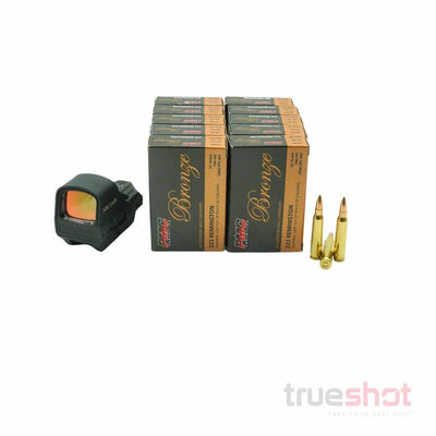 OPTIC DEAL: Holosun 510C Rifle Green Dot Sight and 200 Rounds of Ammo