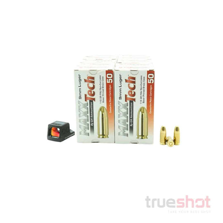 BUNDLE DEAL: Holosun EPS Carry Red Dot Pistol Sight and 500 Rounds of Ammo