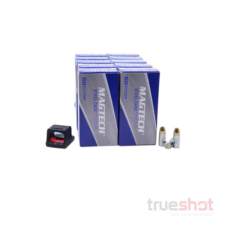 BUNDLE DEAL: Holosun EPS Red Dot Pistol Sight and 500 Rounds of Ammo