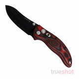 Hogue EX04 Black/Red/Gray, G-10, 154CM