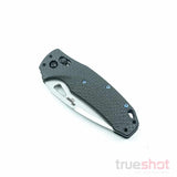 Hogue Collector Series - K320 Carbon - Black - Carbon Fiber  - Stonewash Drop Point - CPM-20CV - 3.5"